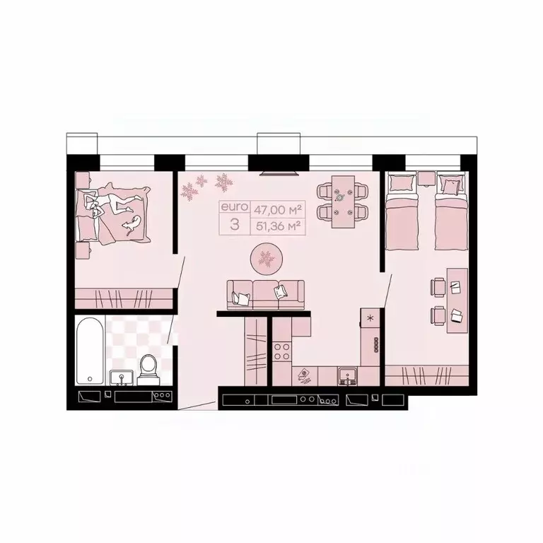 3-к кв. Приморский край, Владивосток просп. 100-летия Владивостока, ... - Фото 1