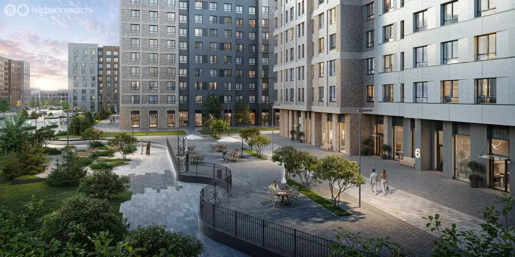 1-комнатная квартира: Заречье, ЖК Заречье Парк, к3.1 (42 м) - Фото 2