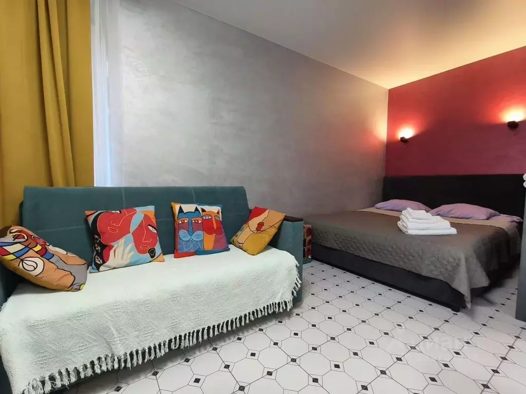 Студия Смоленская область, Смоленск ул. Кирова, 49 (28.0 м) - Фото 1