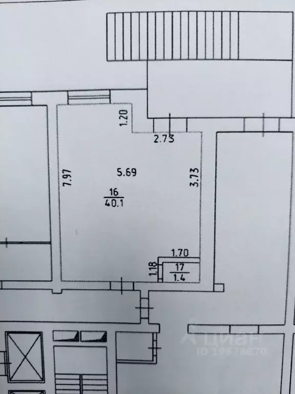 Помещение свободного назначения в Удмуртия, Ижевск Школьная ул., 8 (42 ... - Фото 2