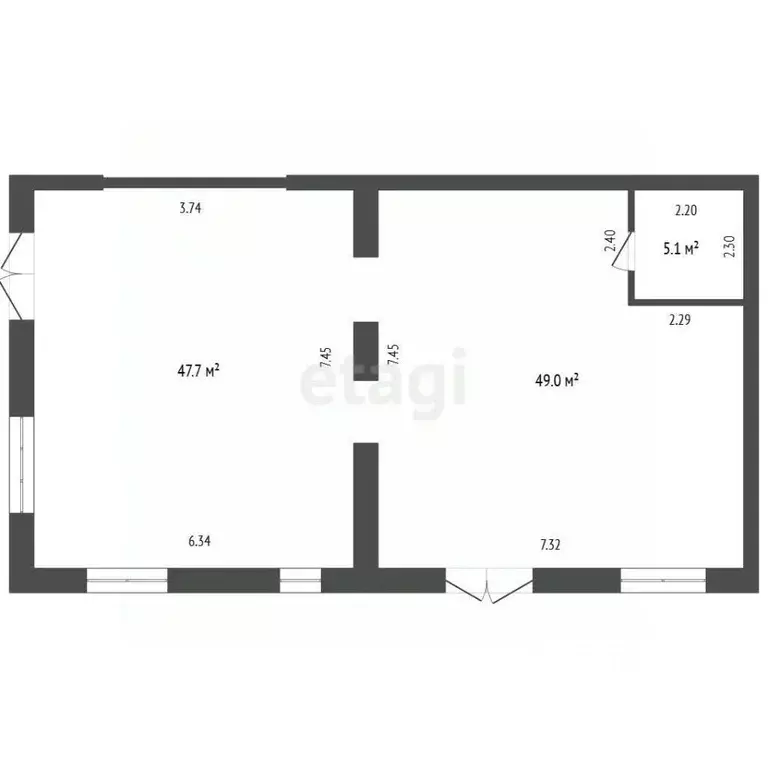 Торговая площадь в Тюменская область, Тюмень Новгородская ул., 22 (102 ... - Фото 2