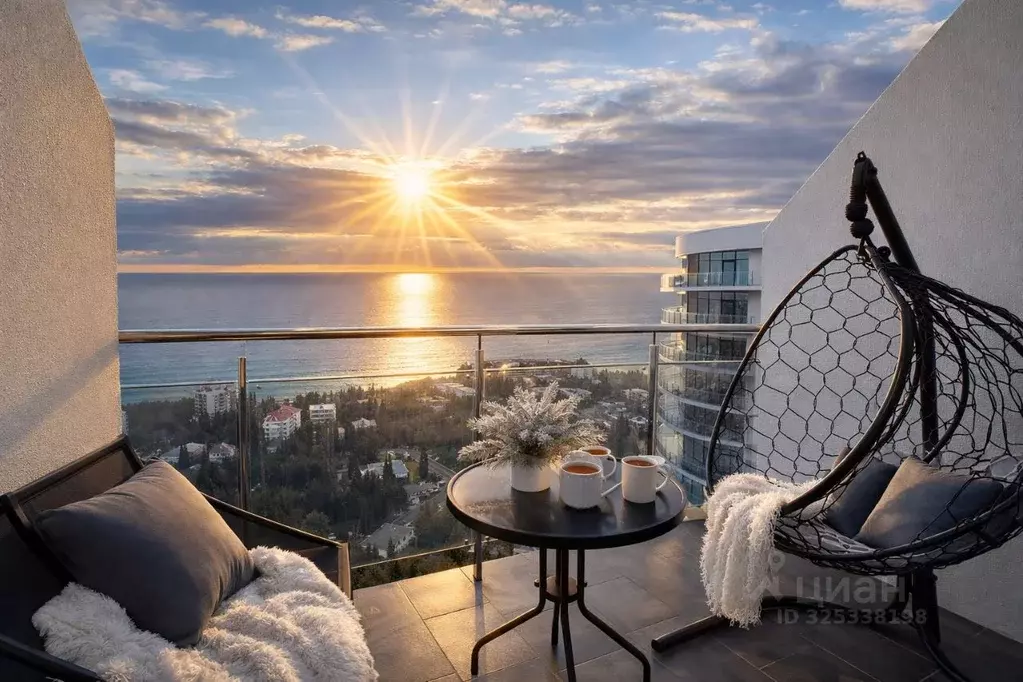 Студия Крым, Алушта ул. Западная, 4к2 (32.0 м) - Фото 2