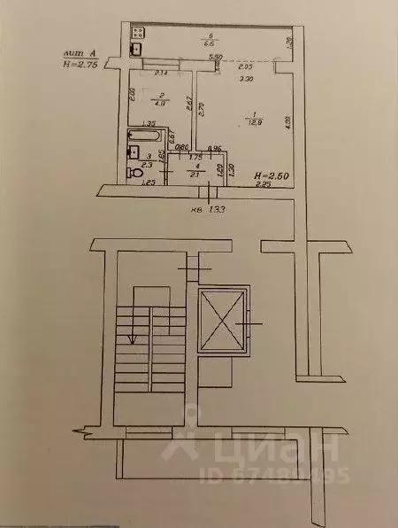 2-к кв. Краснодарский край, Анапа ул. Ленина, 131 (30.0 м) - Фото 1