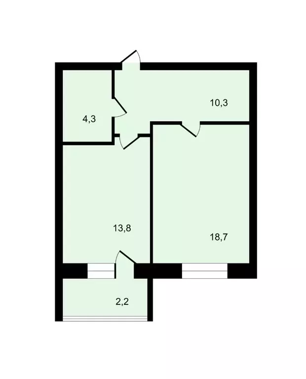 1-к кв. Владимирская область, Владимир ул. Горького, 60А (47.1 м) - Фото 1
