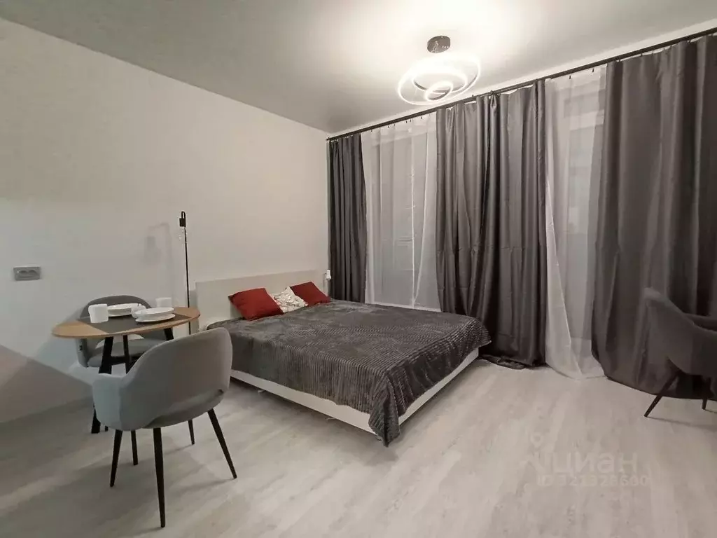 Студия Санкт-Петербург Уральская ул., 25 (25.2 м) - Фото 1