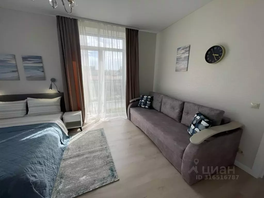2-к кв. Калининградская область, Зеленоградск ул. Волонтеров, 22к2 ... - Фото 1