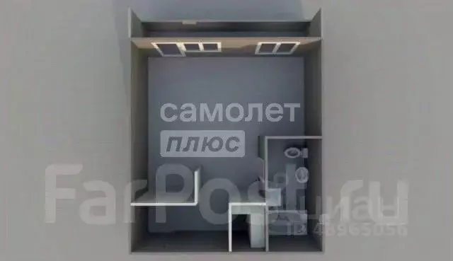 1-к кв. Приморский край, Владивосток Русская ул., 63Лк1 (35.8 м) - Фото 1