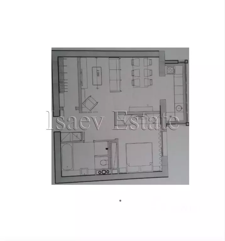 1-к кв. Москва Мичуринский просп., 34 (53.0 м) - Фото 2