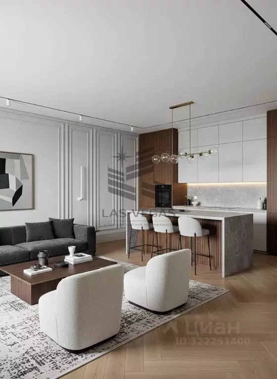 3-к кв. Санкт-Петербург ул. Восстания, 8а (121.0 м) - Фото 1