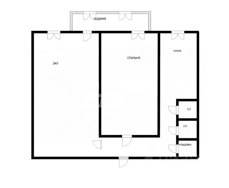 2-к кв. Томская область, Томск ул. Салтыкова-Щедрина, 48 (54.1 м) - Фото 2