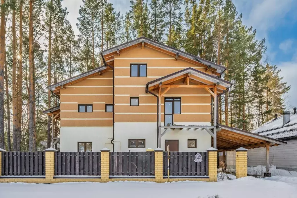 Коттедж в Свердловская область, Сысертский муниципальный округ, пос. ... - Фото 1