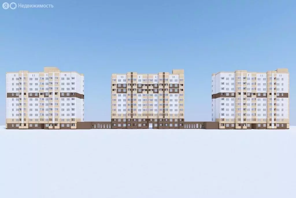 1-комнатная квартира: посёлок Мичуринский, Брянская улица, 7 (37.74 м) - Фото 1