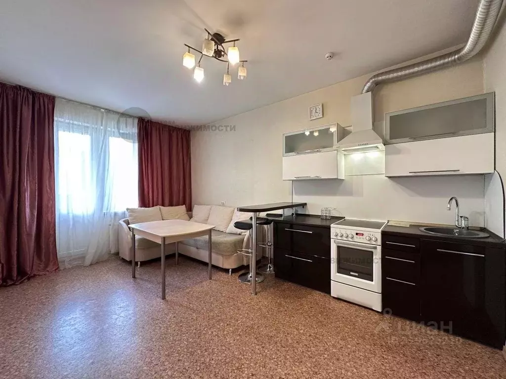 Квартира, 1 комната, 26.8 м - Фото 0