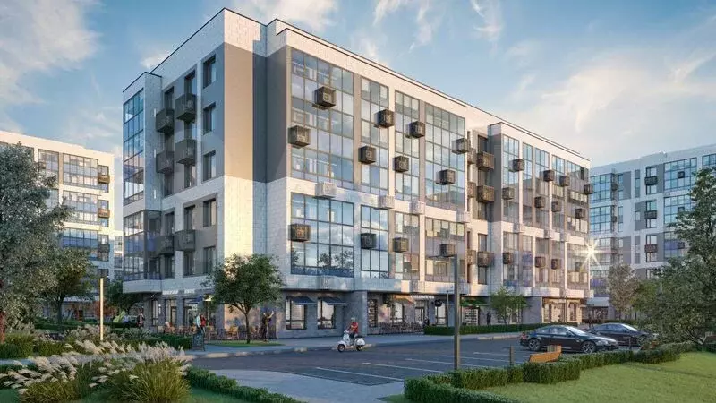 1-к. квартира, 41 м, 9/9 эт. - Фото 1