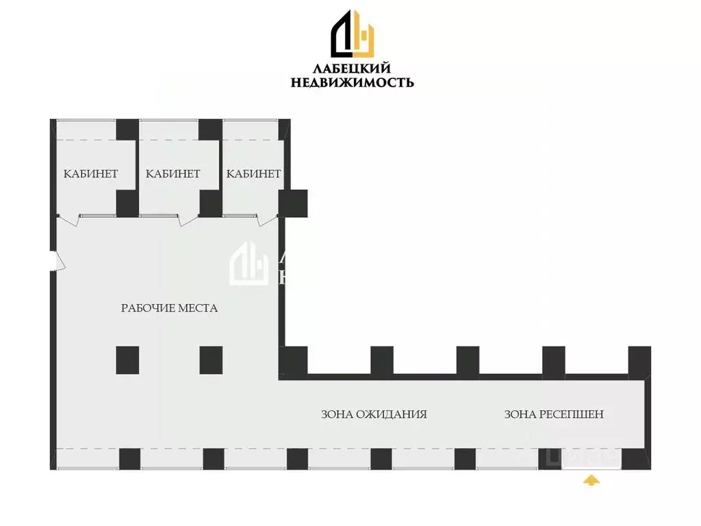 Офис в Санкт-Петербург пл. Чернышевского, 11 (142 м) - Фото 2