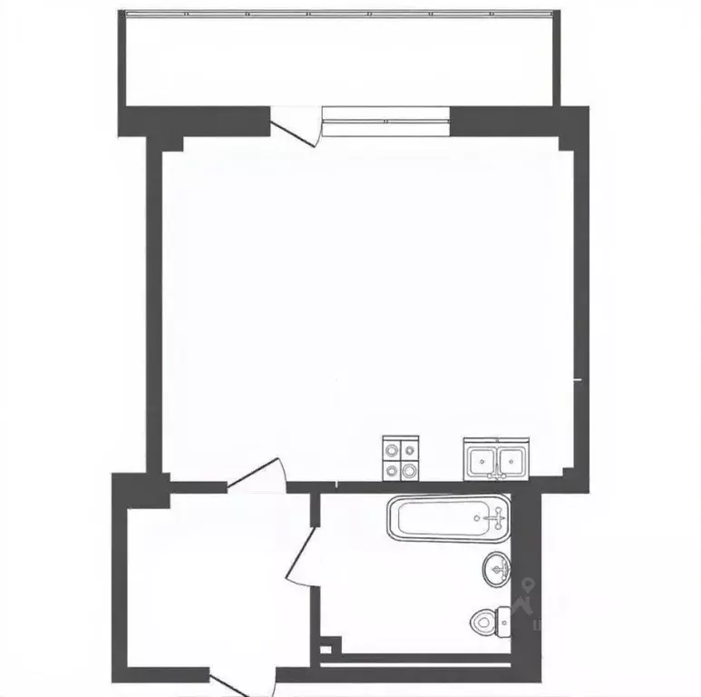 Студия Тюменская область, Тюменский муниципальный округ, д. Дударева ... - Фото 2