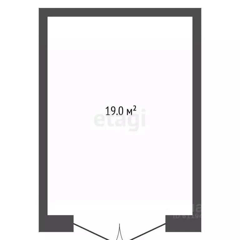 Гараж в Мордовия, Саранск ул. Ухтомского, 17 (22 м) - Фото 1