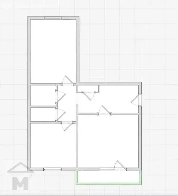 2-комнатная квартира: Абакан, Северный проезд, 15 (55 м) - Фото 1