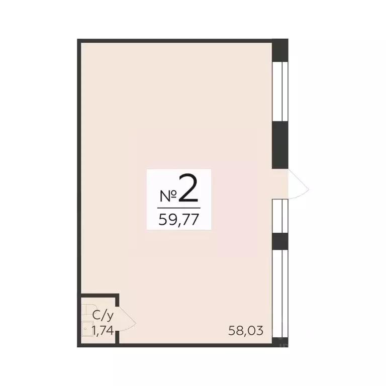 Помещение свободного назначения в Воронежская область, Воронеж ул. ... - Фото 1