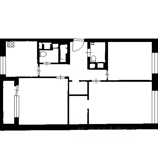 3-к кв. Санкт-Петербург Лиговский просп., 232 (88.0 м) - Фото 1
