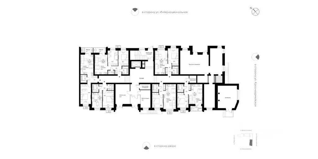 1-к кв. Коми, Сыктывкар Интернациональная ул., 200 (47.4 м) - Фото 1