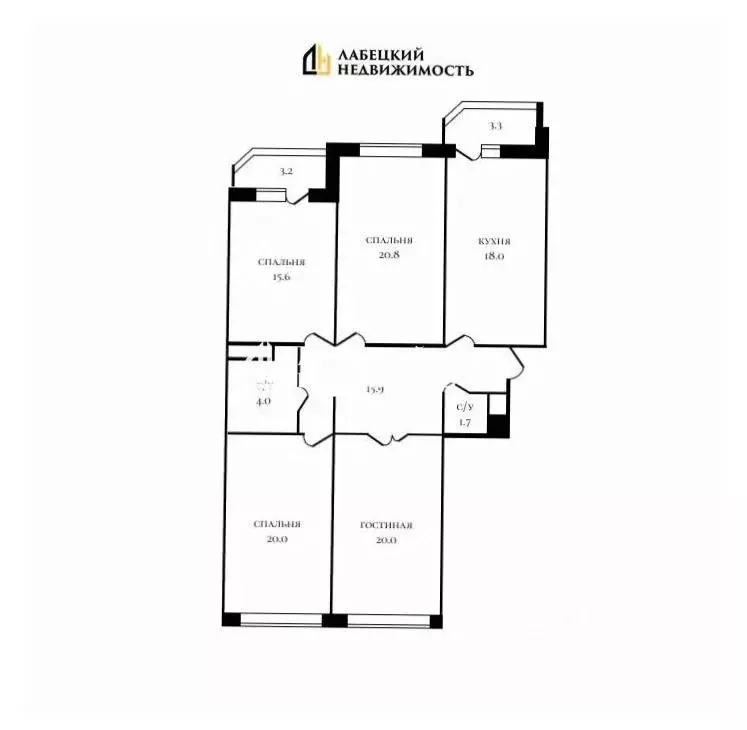 4-к кв. Московская область, Химки ул. Ватутина, 4к2 (117.4 м) - Фото 2