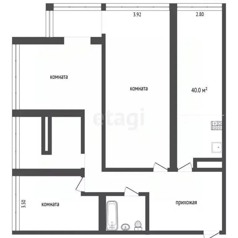 3-к кв. Краснодарский край, Геленджик ул. Мира, 40 (139.0 м) - Фото 1