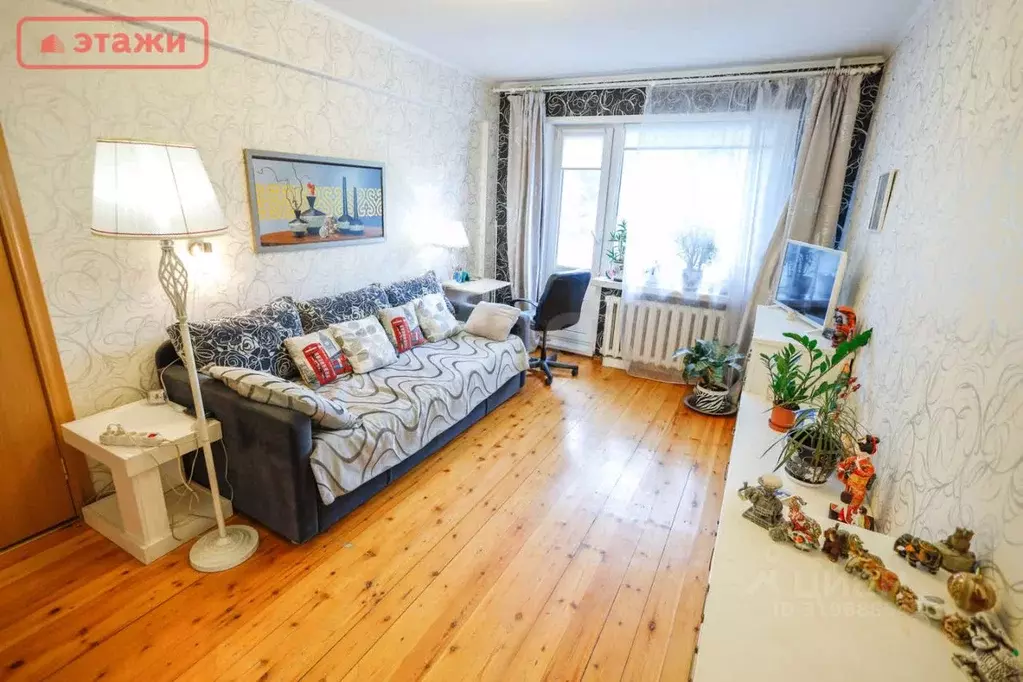 2-к кв. Карелия, Петрозаводск ул. Репникова, 3 (41.8 м) - Фото 1