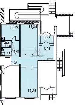 Помещение свободного назначения в Москва просп. Нововатутинский, 10 ... - Фото 2