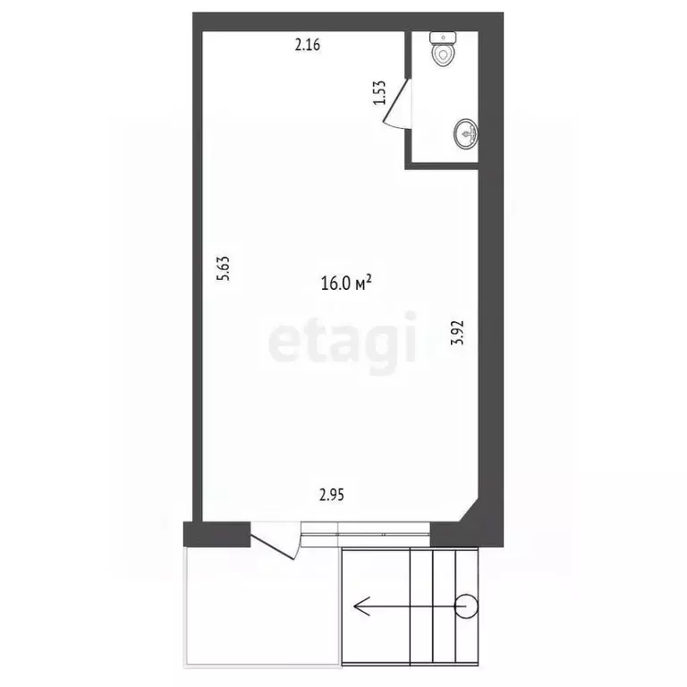 Помещение свободного назначения в Тюменская область, Тюмень ул. ... - Фото 2