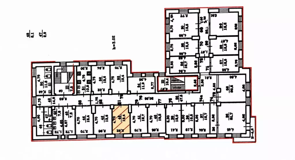 Комната Санкт-Петербург Среднеохтинский просп., 33/15 (13.4 м) - Фото 2