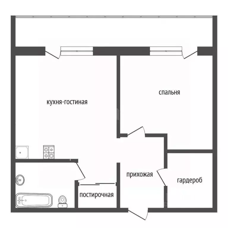 2-к кв. Пермский край, Пермь ул. Юнг Прикамья, 14 (49.8 м) - Фото 2