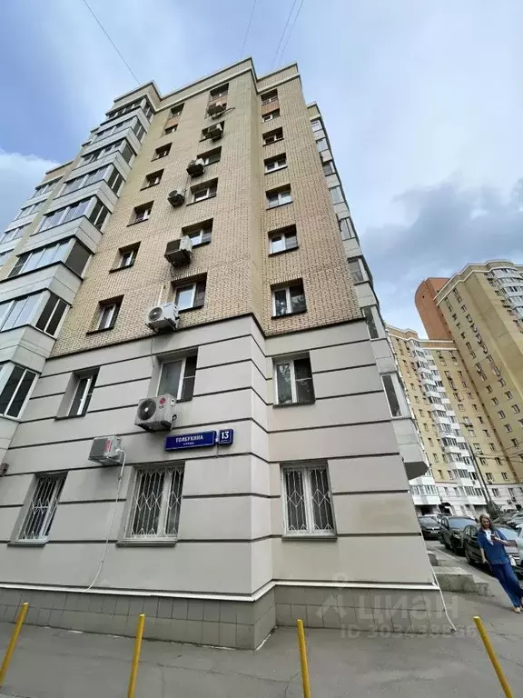 1-к кв. Москва ул. Толбухина, 13К1 (39.1 м) - Фото 1