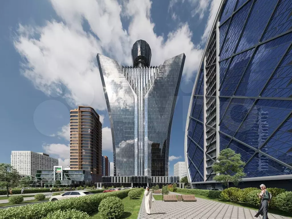 Квартира-студия, 21,7 м, 32/45 эт. - Фото 1