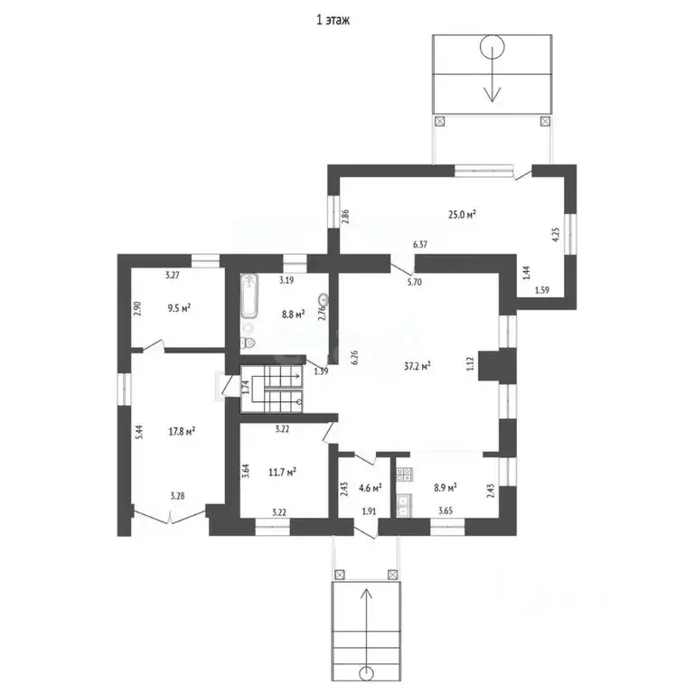 Дом в Тюменская область, Тюмень проезд Отрадный (404 м) - Фото 2