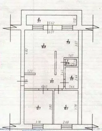 3-к кв. Татарстан, Агрыз ул. Гоголя, 1 (59.8 м) - Фото 2