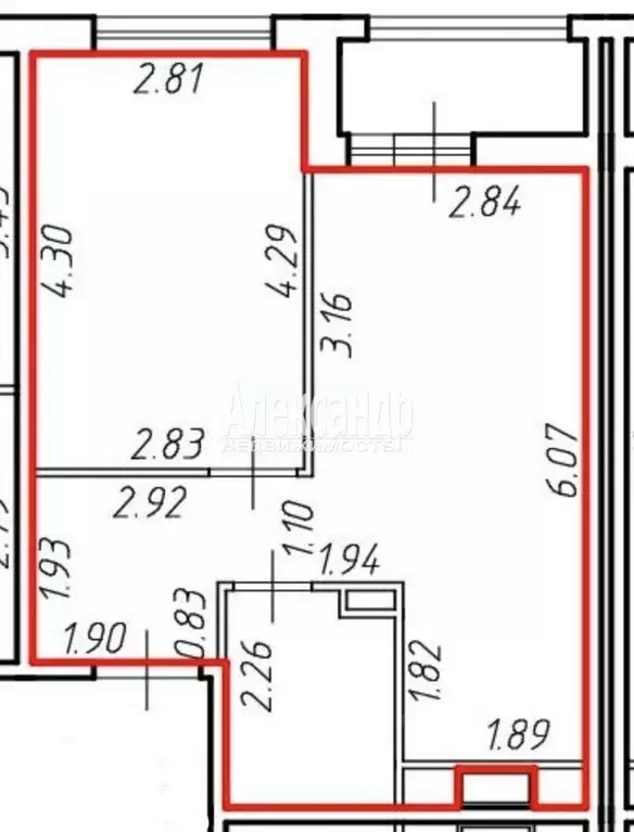 1-к кв. Ленинградская область, Мурино Всеволожский район, ул. Шоссе в ... - Фото 1