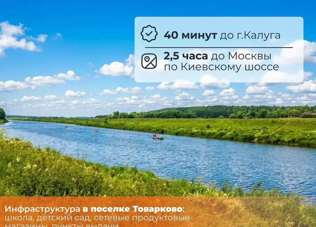 Участок в Калужская область, Дзержинский муниципальный округ, д. ... - Фото 2