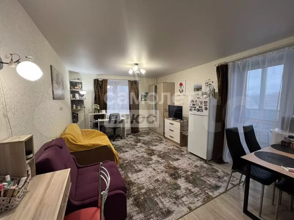 Квартира-студия, 34 м, 5/16 эт. - Фото 1