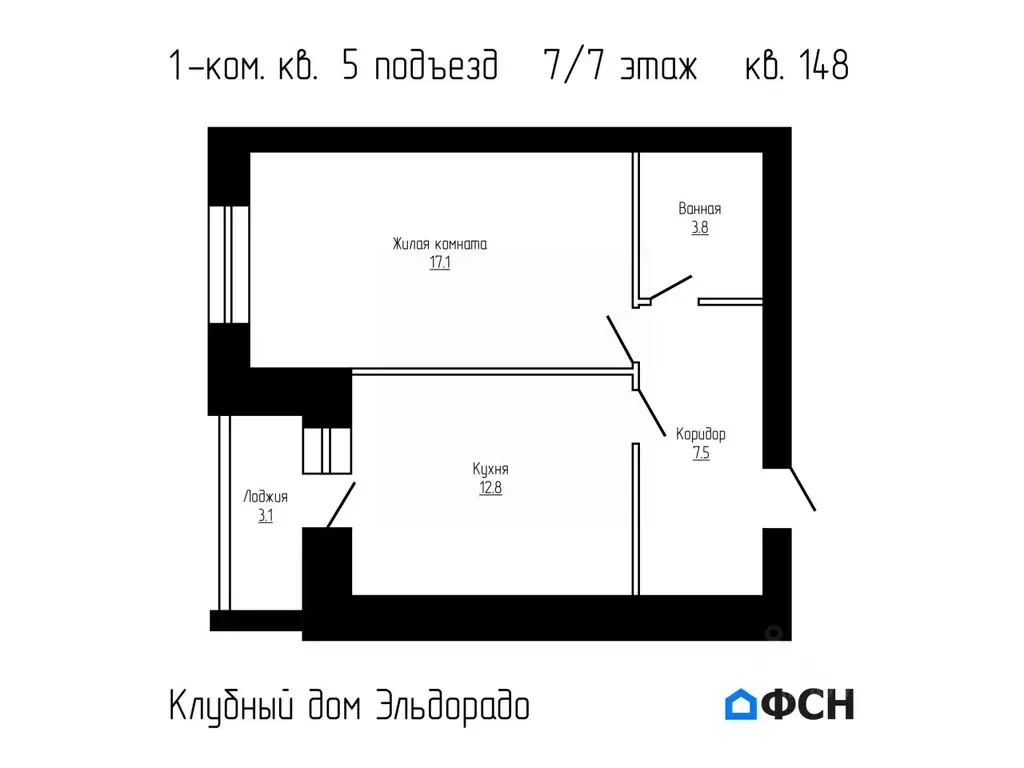 1-к кв. Тамбовская область, Тамбов городской округ, д. Перикса ул. ... - Фото 0