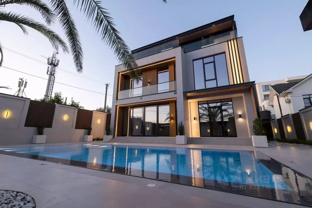 Коттедж в Краснодарский край, Сочи городской округ, с. Верхневеселое ... - Фото 1