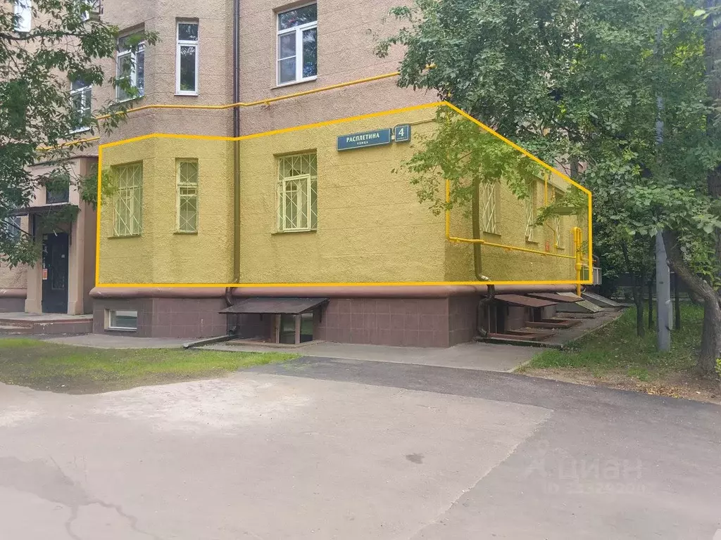 Помещение свободного назначения в Москва ул. Расплетина, 4К1 (139 м) - Фото 2