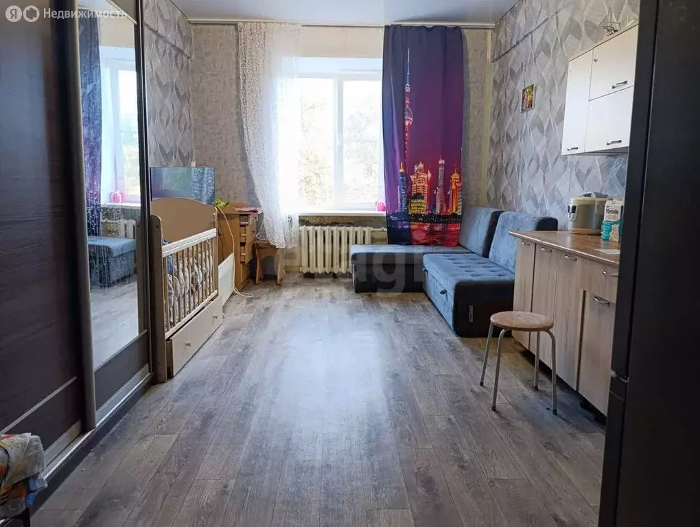 1к в -комнатной квартире (16 м) - Фото 1