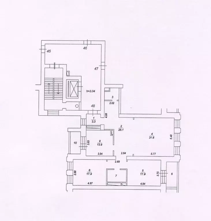 3-к кв. Московская область, Балашиха Гагарина мкр, 6 (122.3 м) - Фото 1