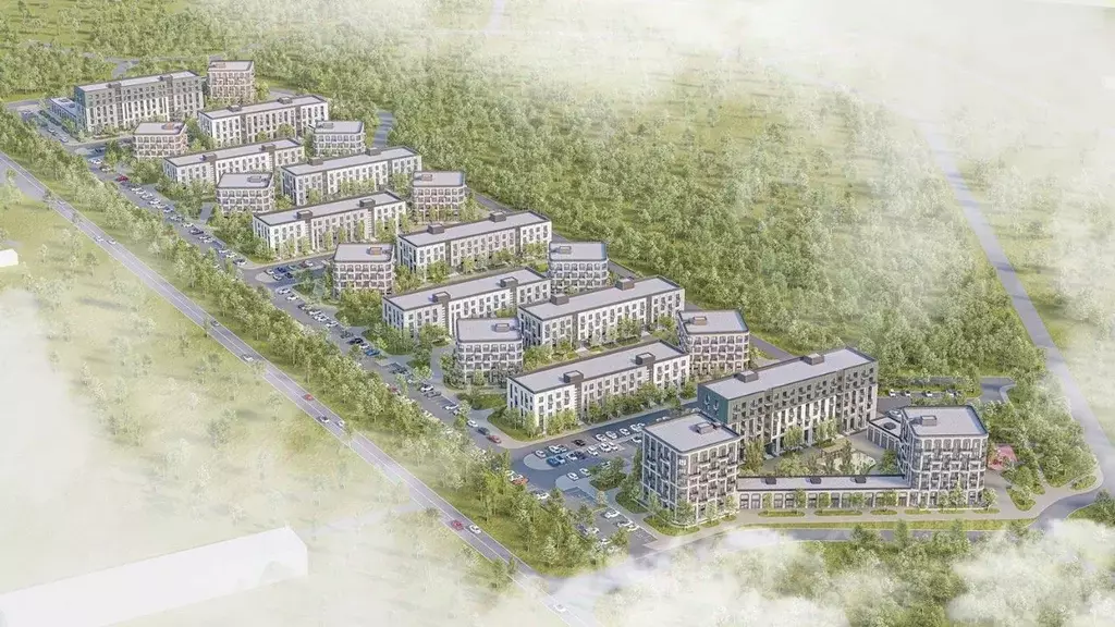 1-к кв. Ленинградская область, Всеволожский район, Романовское с/пос, ... - Фото 2