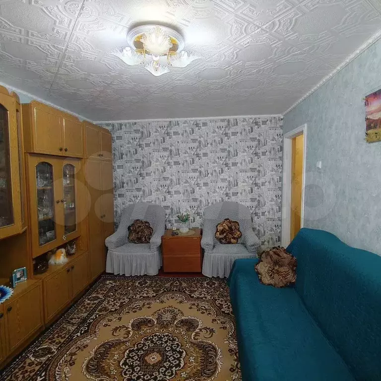 2-к. квартира, 49,8 м, 2/2 эт. - Фото 1