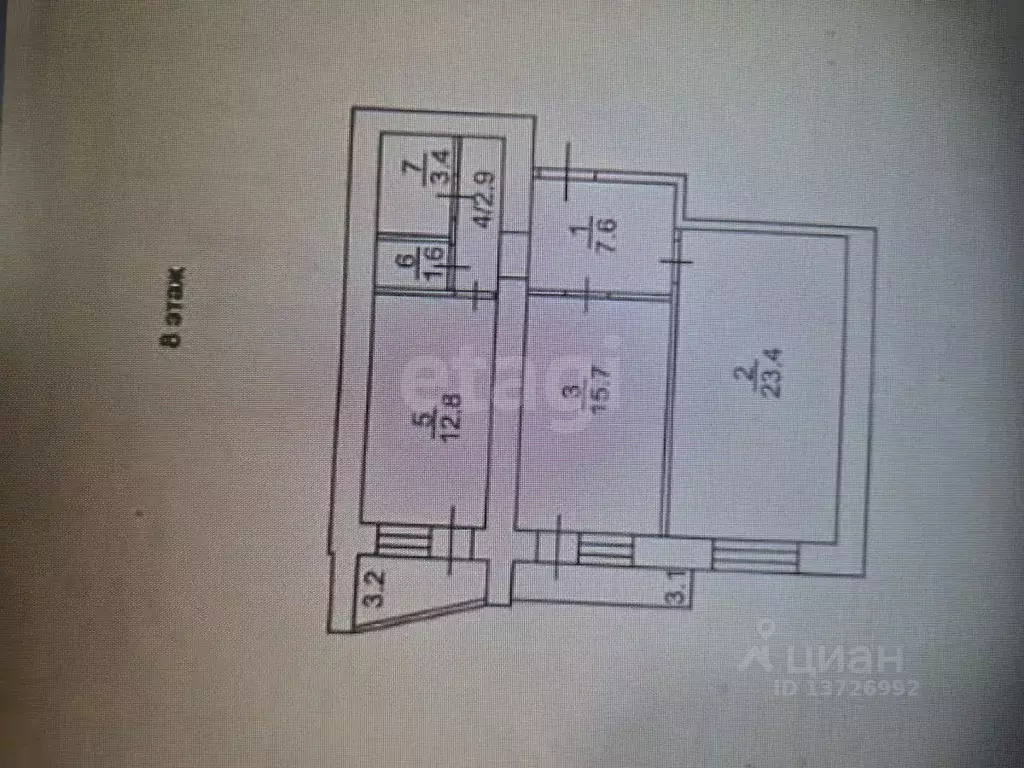 2-к кв. Саратовская область, Саратов ул. Имени В.Г. Клочкова, 16 (67.4 ... - Фото 1