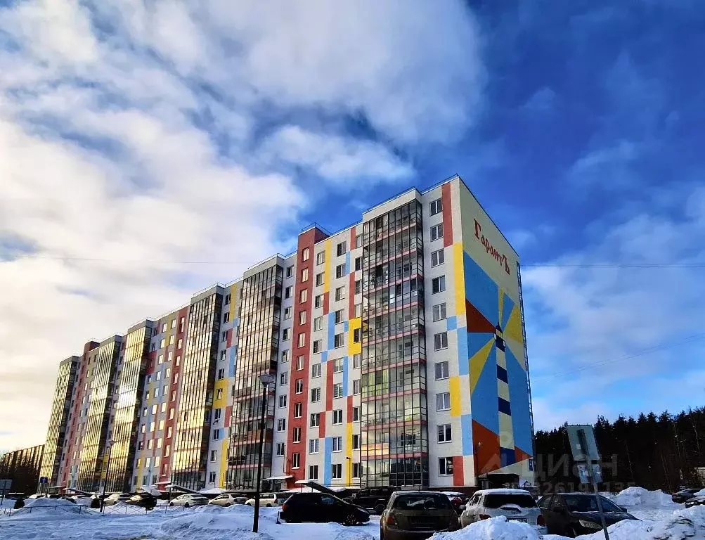 1-к кв. Ленинградская область, Всеволожск ул. Севастопольская, 2к1 ... - Фото 1