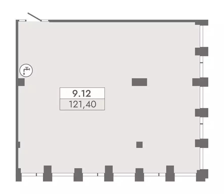 Офис (121.4 м) - Фото 1