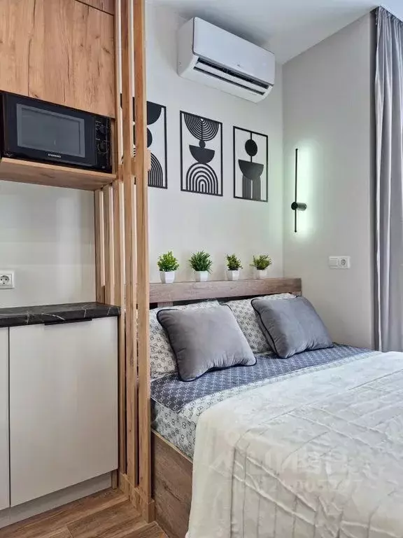 Студия Краснодарский край, Сочи Бытха мкр, ул. Ясногорская, 16/6к2 ... - Фото 1